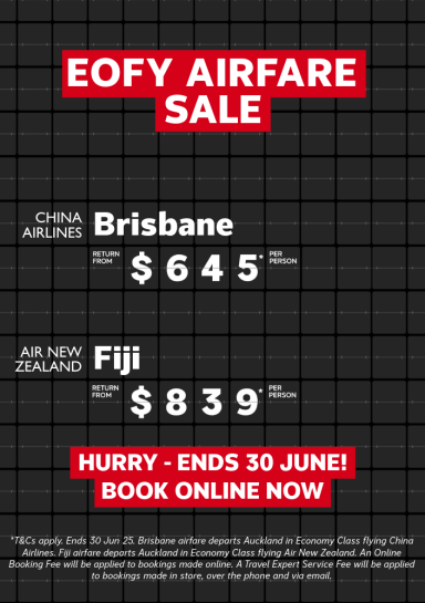 EOFY Airfare Sale