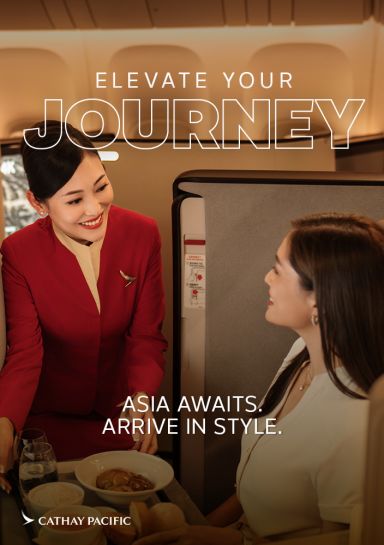 cathay pacific elevate your journey