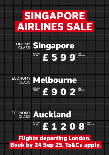 Singapore Airlines Sale