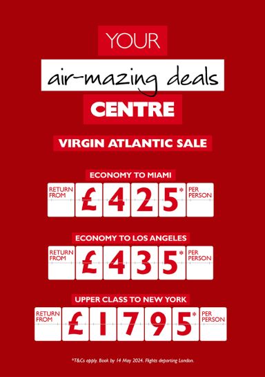 Virgin Atlantic Sale