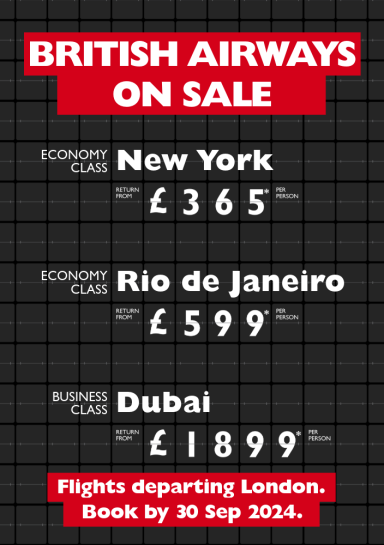 British Airways Sale