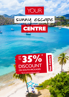 Your Sunny escape centre - up to 35% discount on south packages - terms and conditions apply