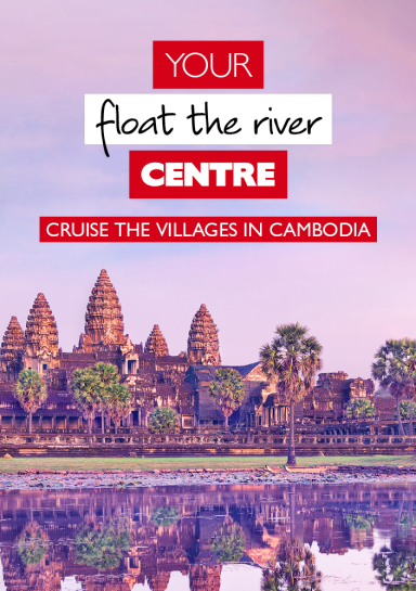 Cruise the Villages and Angkor Wat in Cambodia