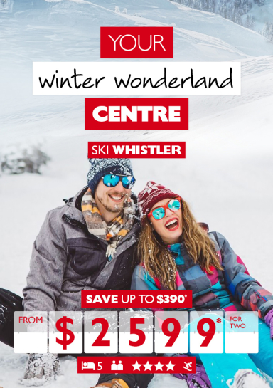Save Up to $390* and Ski the Whistler Slopes