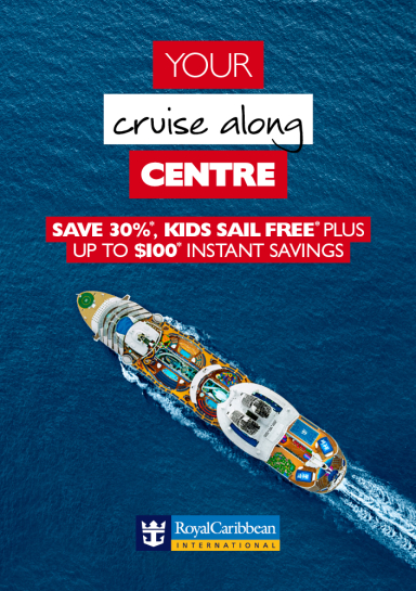 Save 30%*, Kids Sail Free*, PLUS Up to $100* Instant Savings
