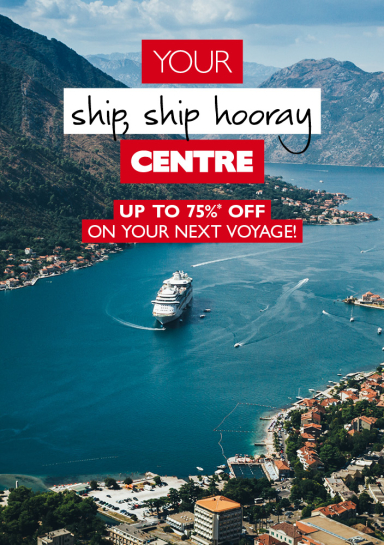 Save Up to 75% on Cruises