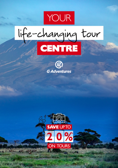 Save Up to 20% on G Adventures Tours