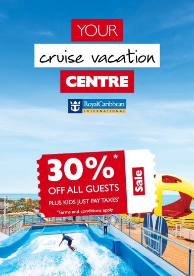 Your cruise vacation centre - Royal Caribbean promotion