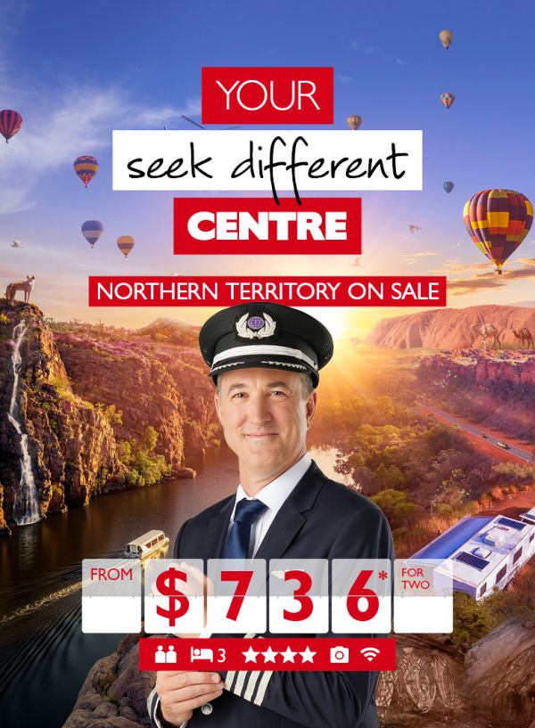 Your seek different centre - Northern Territory on sale. from $736* for two