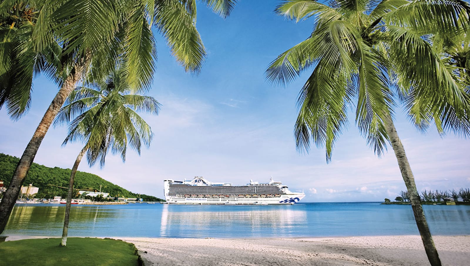 Princess Cruise ship in Jamaica