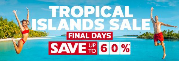 Tropical Islands sale - final days | save up to 60%*