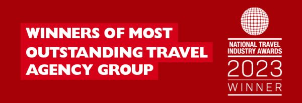 Winners of most outstanding travel agency group - NTIA awards