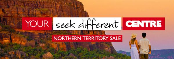 Big Red Sale | Seek different in the NT | Top end wildlife & waterfalls from $999*. $1,700* bonus value on Uluru glamping. Darwin family getaway from $2,299*