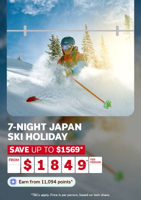 7 night japan ski holiday