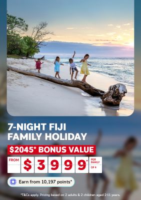 7 night fiji family holiday