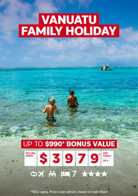 vanuatu family holiday 