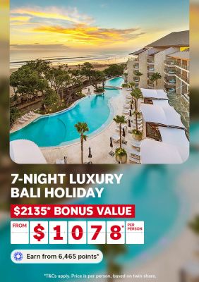 7 night luxury bali holiday