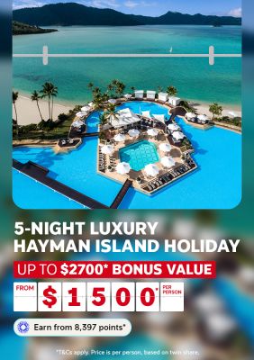 5 night luxury hayman island holiday up to $2700 bonus value