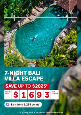 7 night bali villa escape