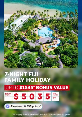 7 night fiji family holiday