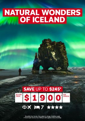 Natural Wonders of Iceland - Save up to $245* Roundtrip from Toronto. Return from $1900* per person