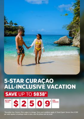 WestJet Vacations | All-Inclusive Curacao