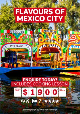 FCV Mexico City - return from $1900* per person