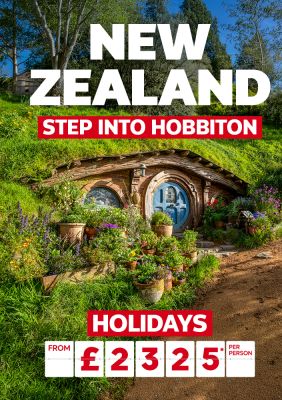 New Zealand holidays from £2325pp