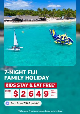7 night fiji family holiday