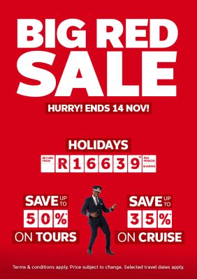big red sale