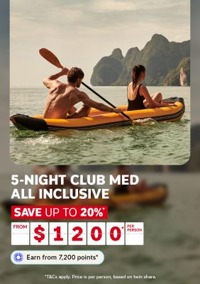 5 night club med all inclusive 