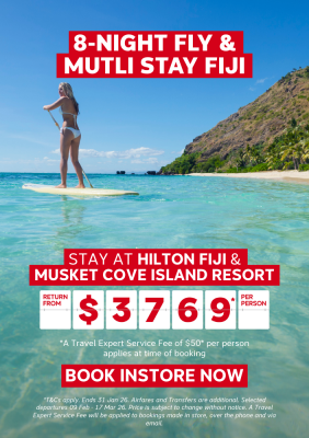 8-NIGHT FLY & MULTISTAY FIJI