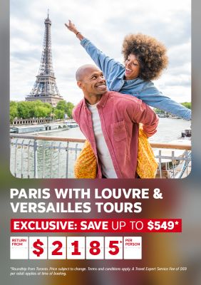 Flight Centre Vacation | Paris with Tours