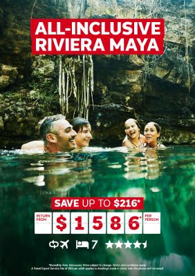 7-night All-Inclusive Riviera Maya Vacation from $1586* per person | Save up to $216*