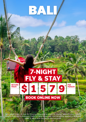 BALI - 7-NIGHT FLY & STAY
