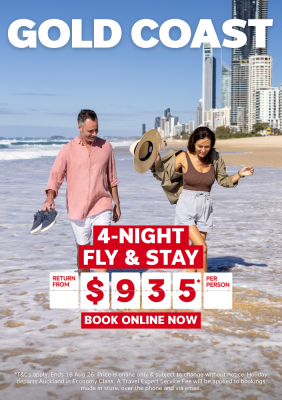 Gold Coast | 4-Night Fly & Stay