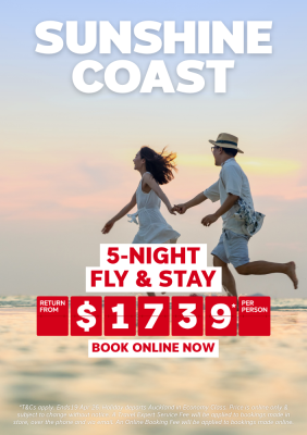 Soak up the sun in Sunshine Coast