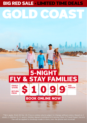 Gold Coast | 5-Night Fly & Stay Families