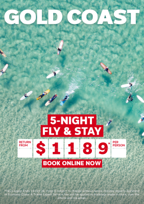 Gold Coast | 5-Night Fly & Stay