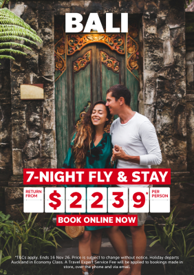 Bali | 7-Night Fly & Stay