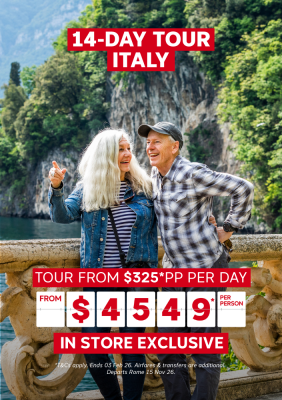 14-DAY TOUR ITALY