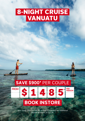 8-NIGHT CRUISE VANUATU