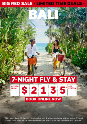 BALI - 7-NIGHT FLY & STAY