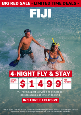 FIJI - 4-NIGHT FLY & STAY