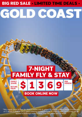 GOLD COAST | 7-NIGHT FAMILY FLY & STAY