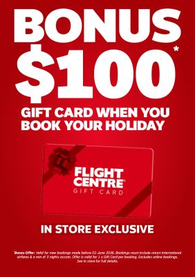 Bonus gift card