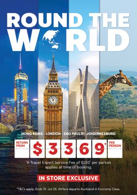 Round The World July 26