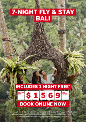 7-NIGHT FLY & STAY BALI
