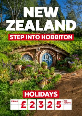 New Zealand holidays from £2325pp