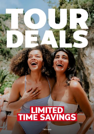 Tour deals. Limited time savings